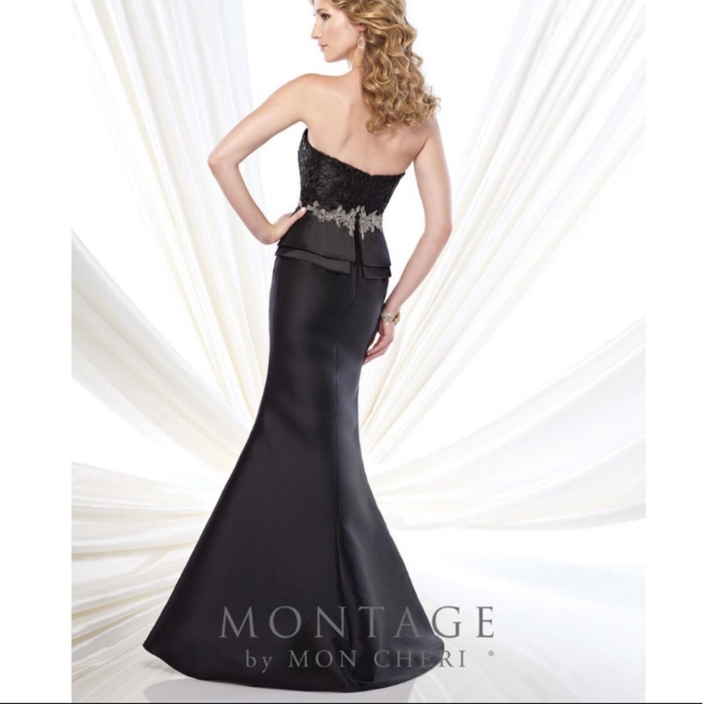 Montage two PCs Mikado Mother of Bride dress - Picture 3 of 9